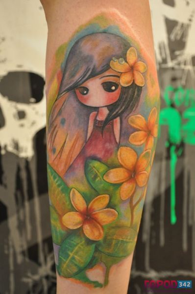 Watercolor Tattoo